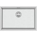 Crauf Stella 4454 Inox 50X40 El Yapımı Paslanmaz Çelik Mutfak Eviyesi - İnox