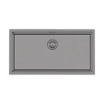 CRAUF Stella 4470 - Nano Mat Gri Mutfak Eviyesi