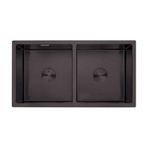 Crauf Stella 450x800x220.8 Pvd Füme Siyah Eviye