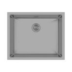 Crauf Stella 540x440x210 mm Mat Gri Nano Kaplama Eviye