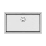 Crauf Stella El Yapımı Tek Gözlü 304 Paslanmaz Çelik Eviye (İnox, 65 cm x 44 cm)