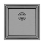 CRAUF Vertice 4848 - Nano Mat Gri Mutfak Eviyesi