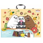 Crayola Inspiration Art Case Boyama Seti (125+ Adet), We Bare Bears Çocuklar İçin Sanat Kiti, Kız ve Erkek Çocuk Oyuncakları, Sanat ve El Sanatları Seti, Çocuklar için Tatil Hediyesi
