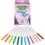 Crayola Super Yıkanabilir 12'li Keçeli Kalem