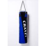 Crayz 100X30CM Boks Kum Torbası + Tavan Askı Aparatı - Mavi - Siyah