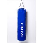 Crayz 150X40 cm Içi Boş Boks Kum Torbası + Tavan Askı Aparatı - Mavi