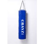 Crayz Boks Kum Torbası Içi Dolu + Tavan Askı Aparatı - 120 cm x 30 cm - Mavi