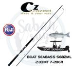 Crazee Boat Seabass S682ML Tekne Spin Kamış 2.03mt 7-28gr