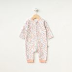 Crazy Baby Fermuarlı Bebek Tulum - Pembe - 9 Ay
