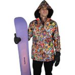 Crazy Design SS7885 Kar Montu, Snowboard ve Kayak Montu - 13 - 14 Yaş - Sarı