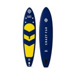 Crazy Fan Sarı Lacivert Şişme SUP Board/Paddle Board 320 cm