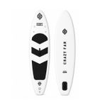 Crazy Fan Siyah Beyaz Şişme SUP Board/Paddle Board 320 cm