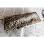 Crazy Hors Gerçek Deri Tamamen El Emeği Kalemlik Kalem Kutu 16,5 cm 6,9 cm Ebatlarında Ld6