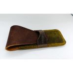 Crazy Hors Hakiki Deri El Emeği Özel Kalemleriniz Için Kalemlik Kalem Kutu 27 cm 6 cm K15F