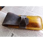 Crazy Hors Hakiki Deri El Emeği Özel Kalemleriniz Için Kalemlik Kalem Kutu 27 cm 6 cm W108 - Kahve