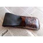 Crazy Hors Hakiki Deri El Emeği Özel Kalemleriniz Için Kalemlik Kalem Kutu 27 cm 6 cm Yz3 - Kahverengi