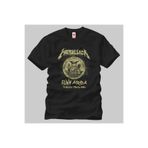 Crazy Metallica: Bay Area Crest Erkek Tişört
