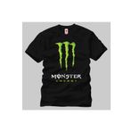 Crazy Monster Energy Drink Logo Erkek Tişört