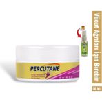Crazy Shopping Percutane Hızlı Etkili Rahatlatıcı Ağrı Giderici Masaj Kremi 50 ml / Çörek Otu Yağı 30 ml Hediye - 1Paket