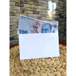 Crazy Shops 100 Adet Kendinden Yapışkanlı Zarf Davetiye Mektup Para Belge Dilekçe Düğün Kına Nişan Sünnet 16,3cm x 11,5cm 100'LÜ - Option-1
