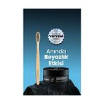 Crazy Shops Luis Bien Aktif Karbon Diş Temizleme Tozu 50 gr ve Bambu Diş Fırçası Set