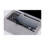 Crazy Shops MacBook Klavye Koruyucu Silikon | Us Klavyeyi Türkçe Q Baskıya Dönüştürür | MacBook Air 13 Inç ve MacBook Pro 13–15 Inç (A1369, A1466, A1278, A1425, A1502, A1286, A1398) Uyumlu Siyah Gri - 0,35 lt