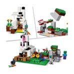 Crazy Shops Minecraft® Tavşan Çiftliği 21181 – Oyunlarını Seven Çocuklar Için Tavşan Evi Içeren Yaratıcı Oyuncak Yapım Seti (340 Parça) - 0 - Siyah