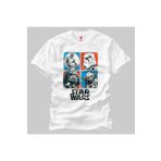 Crazy Star Wars: Collage Group Erkek Tişört