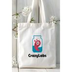 Crazylabs Mobil Oyun Baskılı Bez Çanta Omuz Çantası Kişiye Özel Model 2
