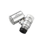 Crdc 60x Portatif Mikroskop Led Uv Işık Kuyumcu Mini Cep Büyüteç