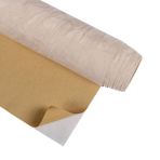 CRE8TIVE Bej kendinden yapışkanlı duvar kağıdı kadife kumaş keçe kendinden yapışkanlı kalın keçe duvar kağıdı yatak odası duvar kağıdı kız çocuk yapışkan folyo mobilya floklu folyo dolap folyosu takı
