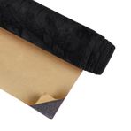 CRE8TIVE Siyah duvar kağıdı, kendinden yapışkanlı keçe, kendinden yapışkanlı, kalın, yapışkan keçe, duvar kağıdı, oturma odası, vintage, kadife kumaş, folyo, tezgah, duvar kağıdı, çocuk odası, yatak