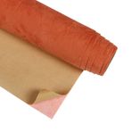 CRE8TIVE Turuncu duvar kağıdı keçe kendinden yapışkanlı duvar kağıdı yatak odası kadife kumaş kalın duvar kağıdı kendinden yapışkanlı floklu folyo mobilya takı kutusu tezgah duvar kağıdı çocuk odası