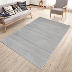 Crea 704 Gri Sedef 120x180 cm Ebatlı Halı