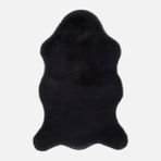 Crea 80x150 cm Antrasit Tavşan Tüyü Suni Post