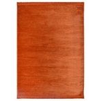 Crea Decolux Azade 8200 Kiremit Özel Kaymaz Tabanlı Pamuk Dokuma Kilim, Kiremit, 120 x 300