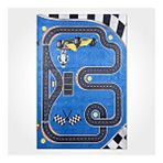 Crea Halı 66020 Print Mavi Çocuk Odası Halısı