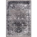 Crea Halı 8034 Klasik Demirci Yün Gri 133x190 cm Salon Halı