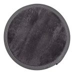 Crea Halı Antrasit Hasır Puf Yuvarlak Kilim - 61000a