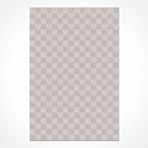 Crea Halı Epsilon Vizon Dama Leke Tutmaz Sisal Halı Ep007 - 100x300 Gri