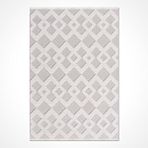 Crea Halı Peri Beyaz Sisal Dokuma Kolay Temizlenebilir Halı Pl03 - 100x200