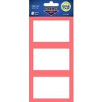 Crea Tiket 1205 73x47 mm Kırmızı Köşeli Poşet Etiket