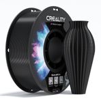 Creality CR-PETG 3D Baskı Filament 1.75mm, Mükemmel Tokluk Yüksek Hassasiyet, Kokusuz Toksik Olmayan Nem Geçirmez, 1kg (2.2lbs) 3D Yazıcı için Parlak PETG Filament (Siyah)