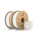 Creality Ender Fast PLA filament, 1,75 mm, 3D yazıcı filamenti, 300 mm/sn'ye kadar yüksek hız, geri dönüştürülebilir karton makara, 1 kg*2 (2,2 lb*2) kadar çoğu FDM 3D yazıcı için uygundur, beyaz +