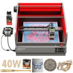 Creality Falcon 2 Pro 40W Kapalı Lazer Gravür Makinesi, Hava Yardımcısı, Pilot Teknoloji, Dahili Kamera, 400 * 415 mm Çalışma Alanı, Ahşap, Metal, Deri, Gravürler, LaserGRBL ve LightBurn ile Uyumlu