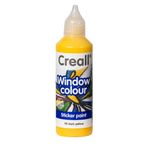 Creall Glass 80 ml Koyu Sarı Akrilik Boya