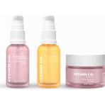 Cream Co. Dolgunlaştırıcı Canlandırıcı Leke Karşıtı Yenileyici Nemlendirici Aydınlatıcı Bakım Seti