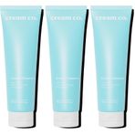 Cream Co. pH dengeli Krem Yüz Makyaj Temizleyici, Çift Aşamalı, Yeşil Çay Özü Aloe Vera, Tüm Cilt Tipleri (3 paketi)