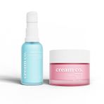 Cream Co. Yatıştırıcı Bariyer Güçlendirici Kırışıklık/Yaşlanma Karşıtı Seramid Onarıcı Nemlendirici İkili