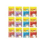 Creamy Treats 4 Çeşit Karma Kedi Sıvı Ödülü 12 Li Paket